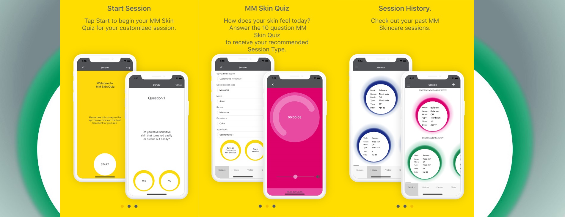 CB/I Digital helped Marmur Medical develope a sophisticated iOS app to enhance  Light Therapy skin care treatment approach.